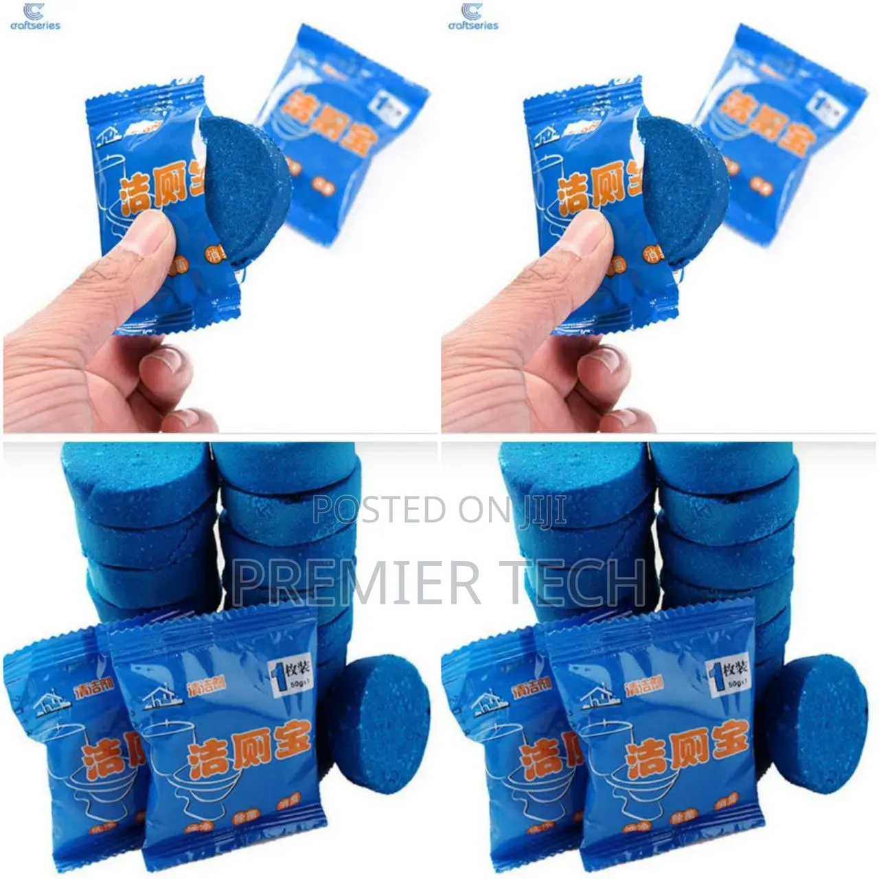 Bubble Blue Tablets Toilet Cleaner Available Now 10 PCS