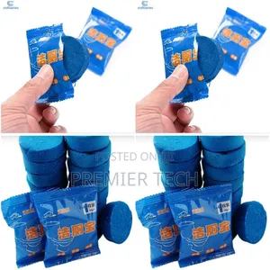 Bubble Blue Tablets Toilet Cleaner Available Now 10 PCS