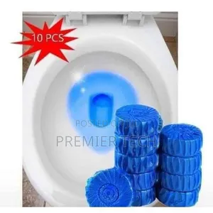 Bubble Blue Tablets Toilet Cleaner Available Now 10 PCS