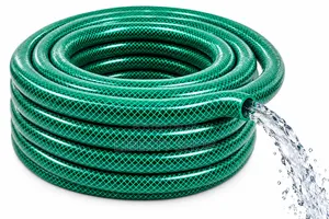 3/4 Inch X 50 Metres Braided Hose Pipe – Heavy, Irrigation & Cleani