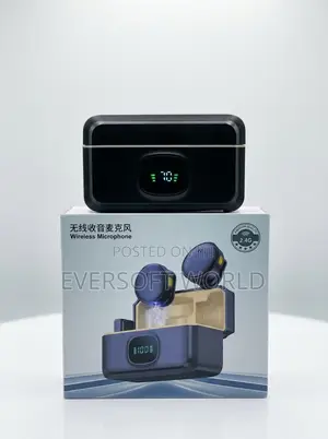 Professional 2.4G Dual Wireless Magnetic Button Mic for Vlogging