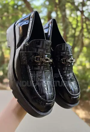 Fernando Melo Slip on Wet Look Casual Loafers