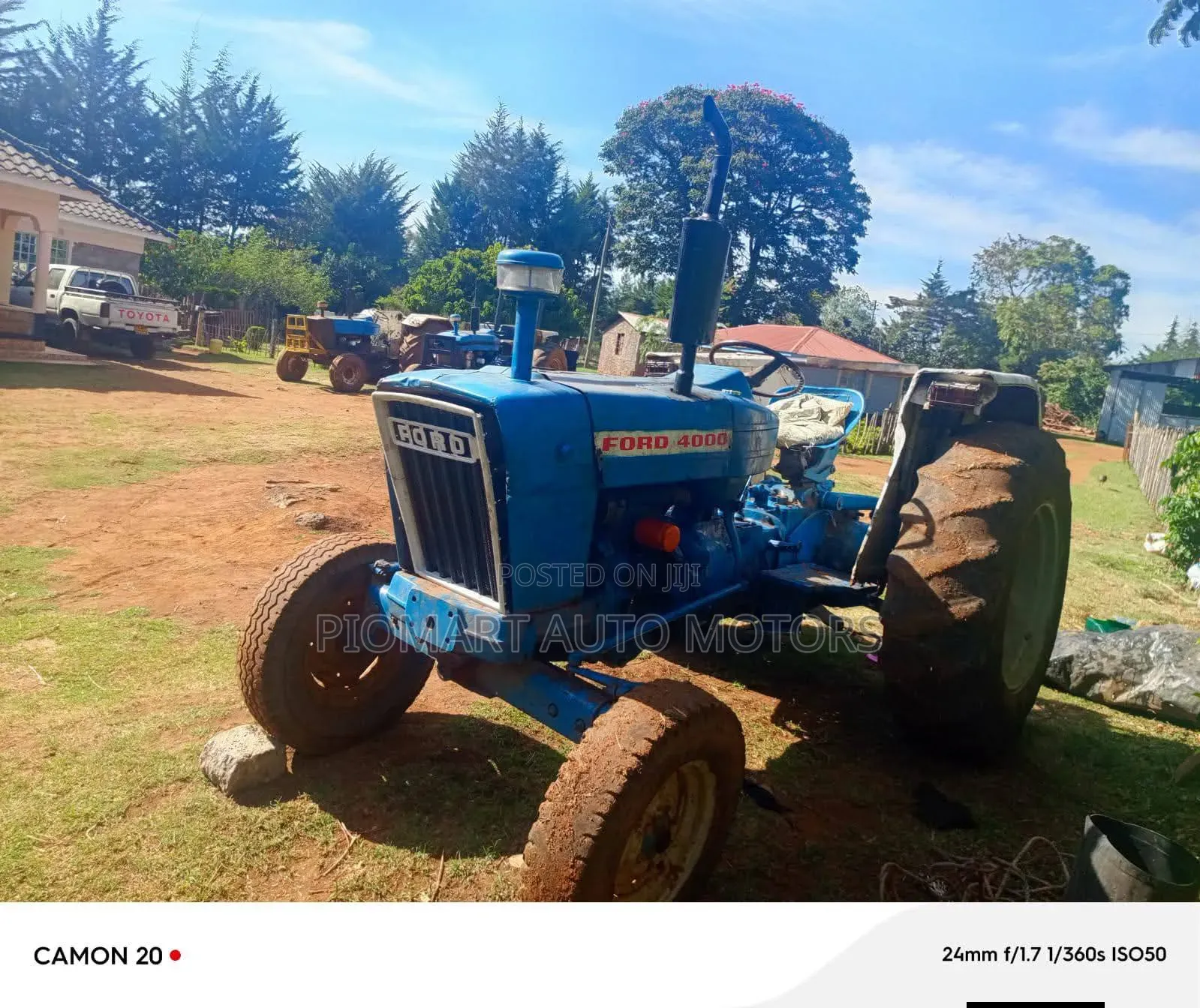 Ford 4000 Tractor Blue