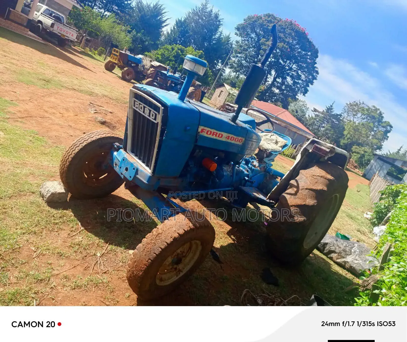 Ford 4000 Tractor Blue