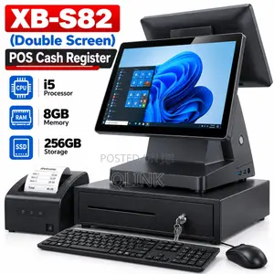 XB-S82 (Double Screen) — POS Cash Register (I5/8gb/256gb)