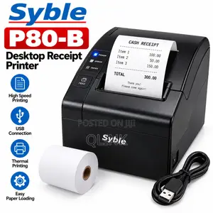 Syble P80-B – Desktop Receipt Printer