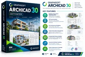 Graphisoft Archicad 30 Activated Windows/Mac