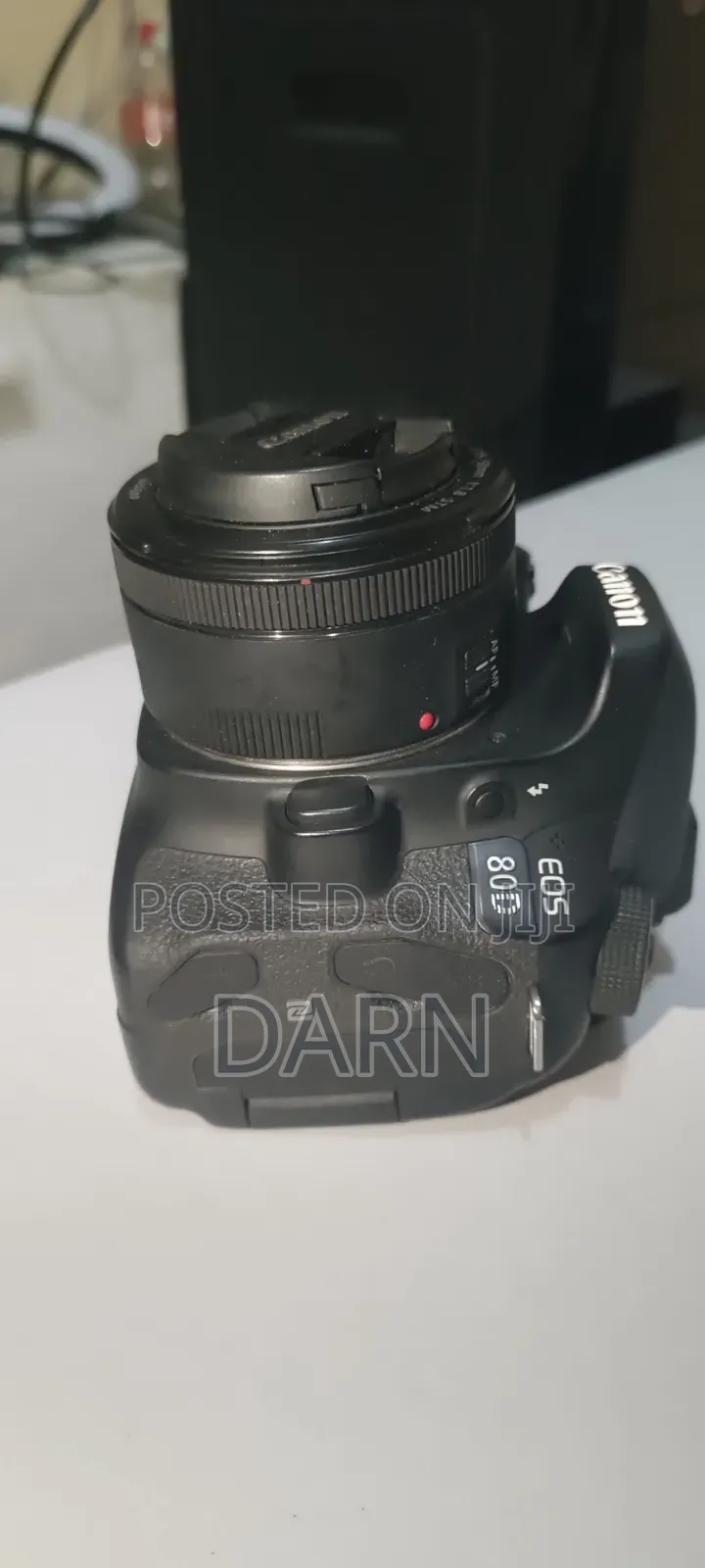 Canon 80D.comes With 50 Mm Lens