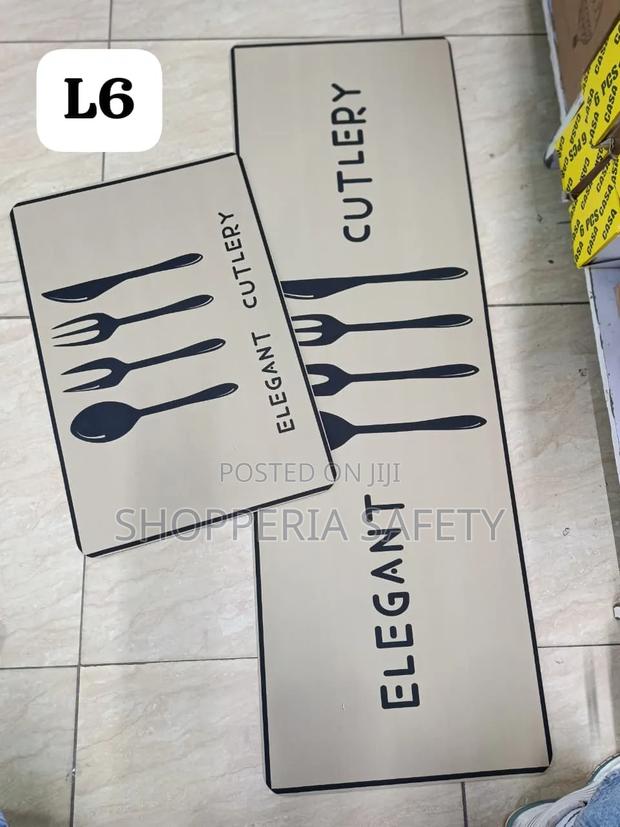 2pc Kitchen Anti-Slip With Rubber Bottom - main view