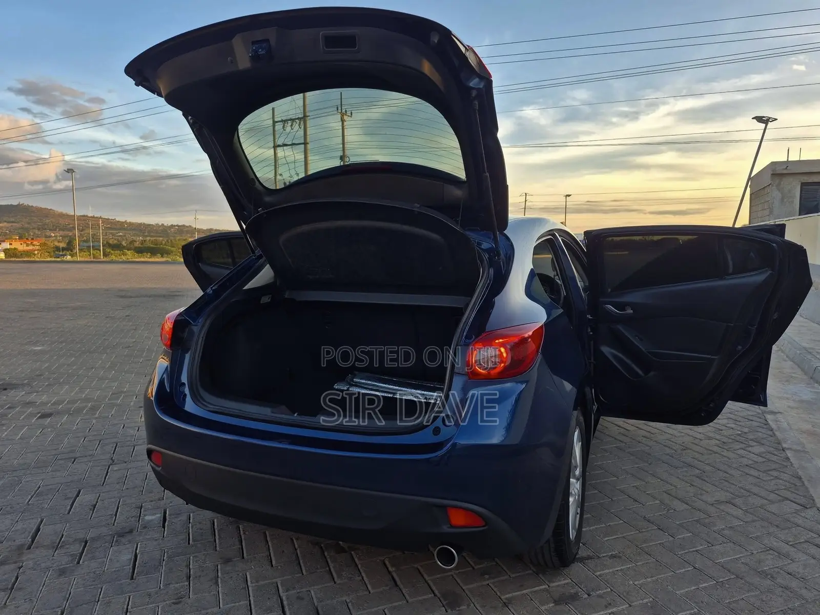 Mazda Axela 2015 Blue