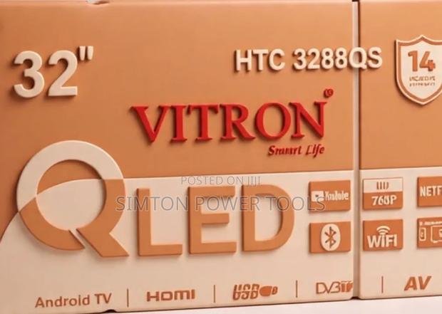 Vitron 32" Smart Android QLED TV. - main view