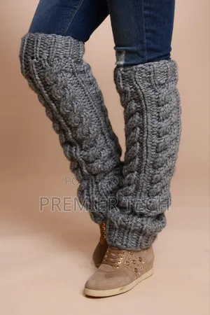 Knitted Thick Leg Warmers