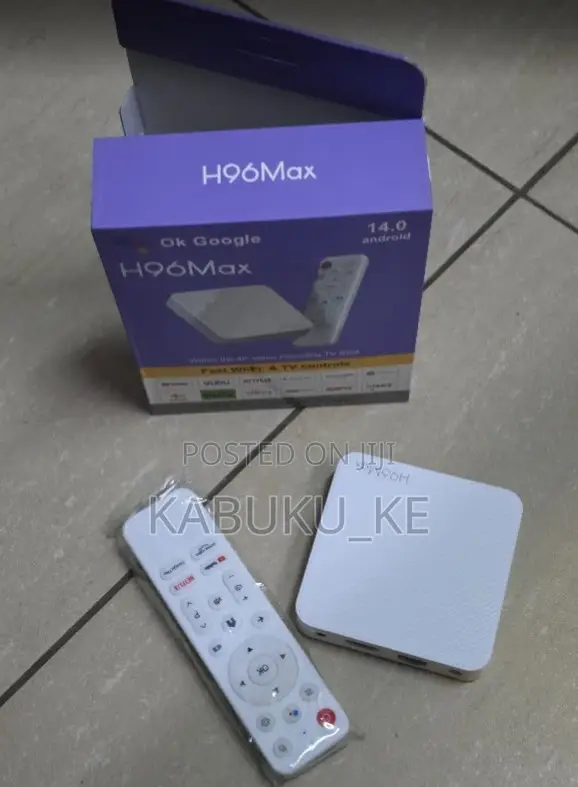 Android TV Box - H96max Android 14.0 2+16 H313 TV Box