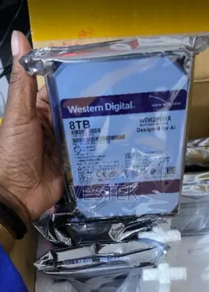 Western Digital 8TB WD Purple Pro Surveillance Internal Hard Drive