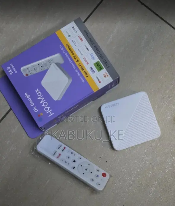 H96 Max Android 14.0 Android Smart TV Box With Youtube Netflix Wifi