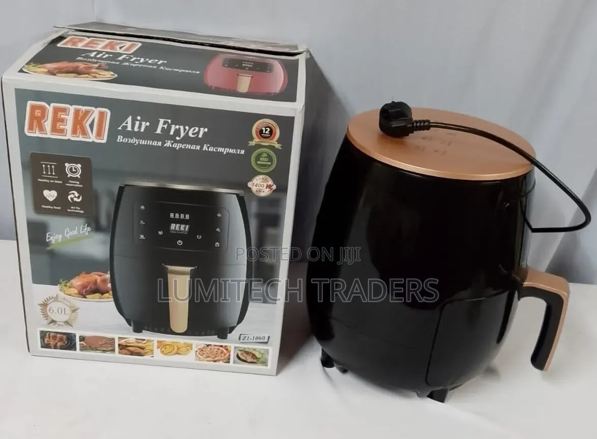 *Reki 6ltrs Air Fryer