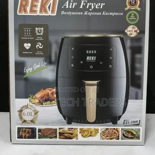 *Reki 6ltrs Air Fryer