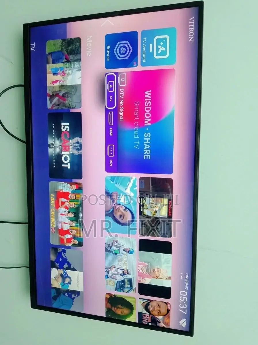 Frameless Smart Android Vitron 32 Inch