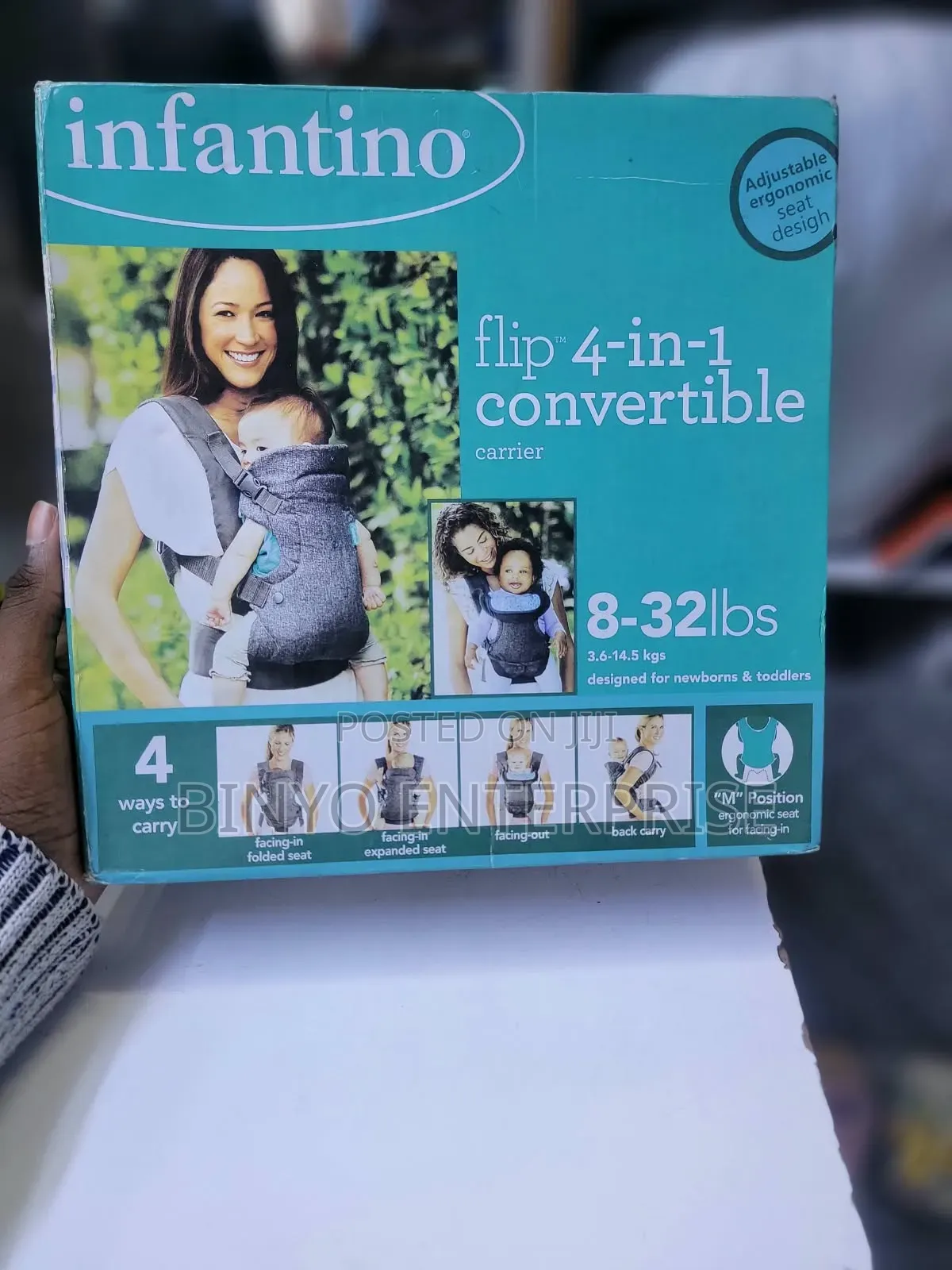 Infantino Baby Carrier Non Hooded Carrier