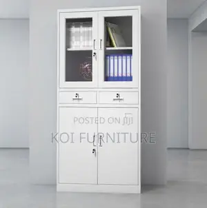 Office Cabinet; Two Doors Modern Offices Filing Document Cabinet