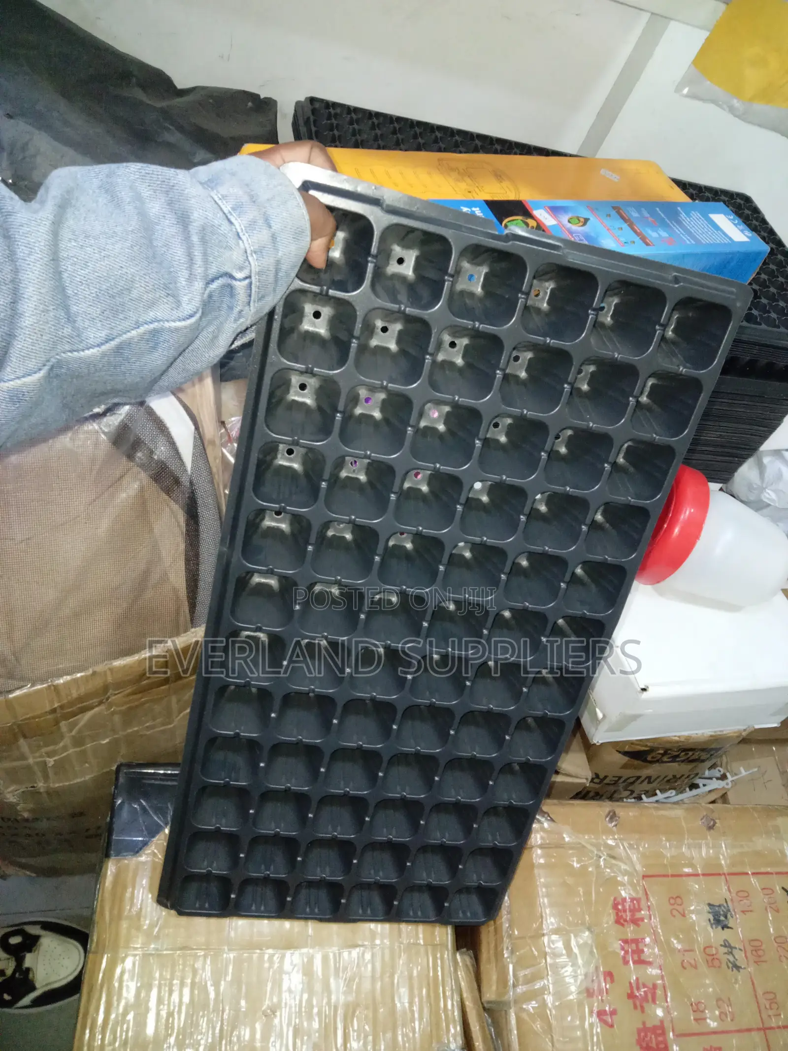 Space-Saving Planting Trays