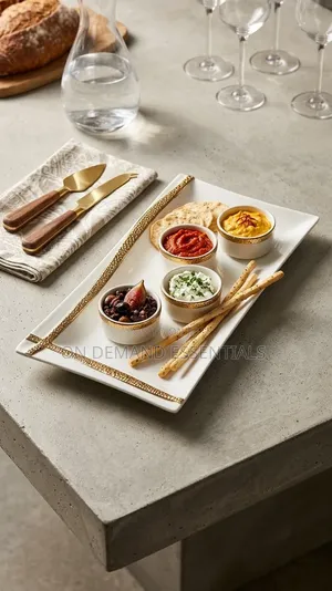 Gold Line Platter 12'