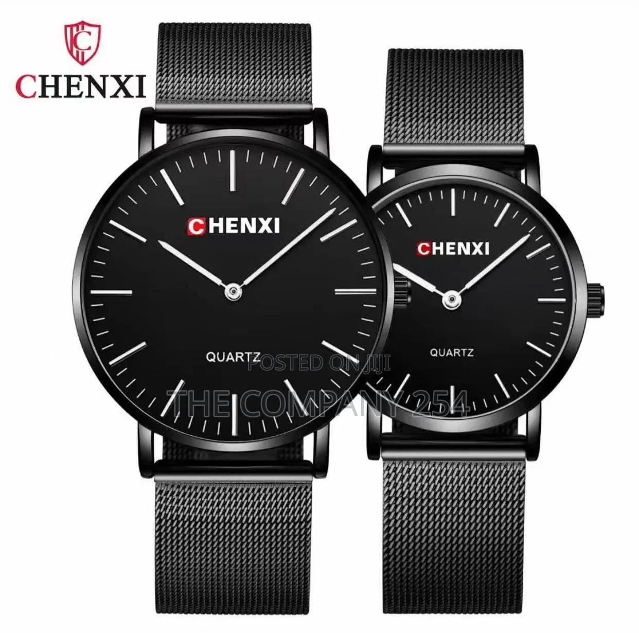 Chenxi Mesh Strap Couple Watches