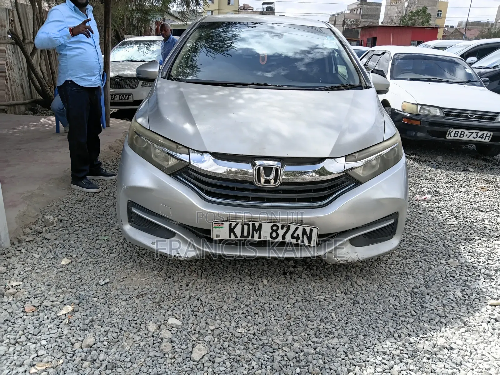 Honda Fit Shuttle 2016 Silver