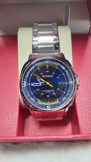 Curren Quartz Silver Watch