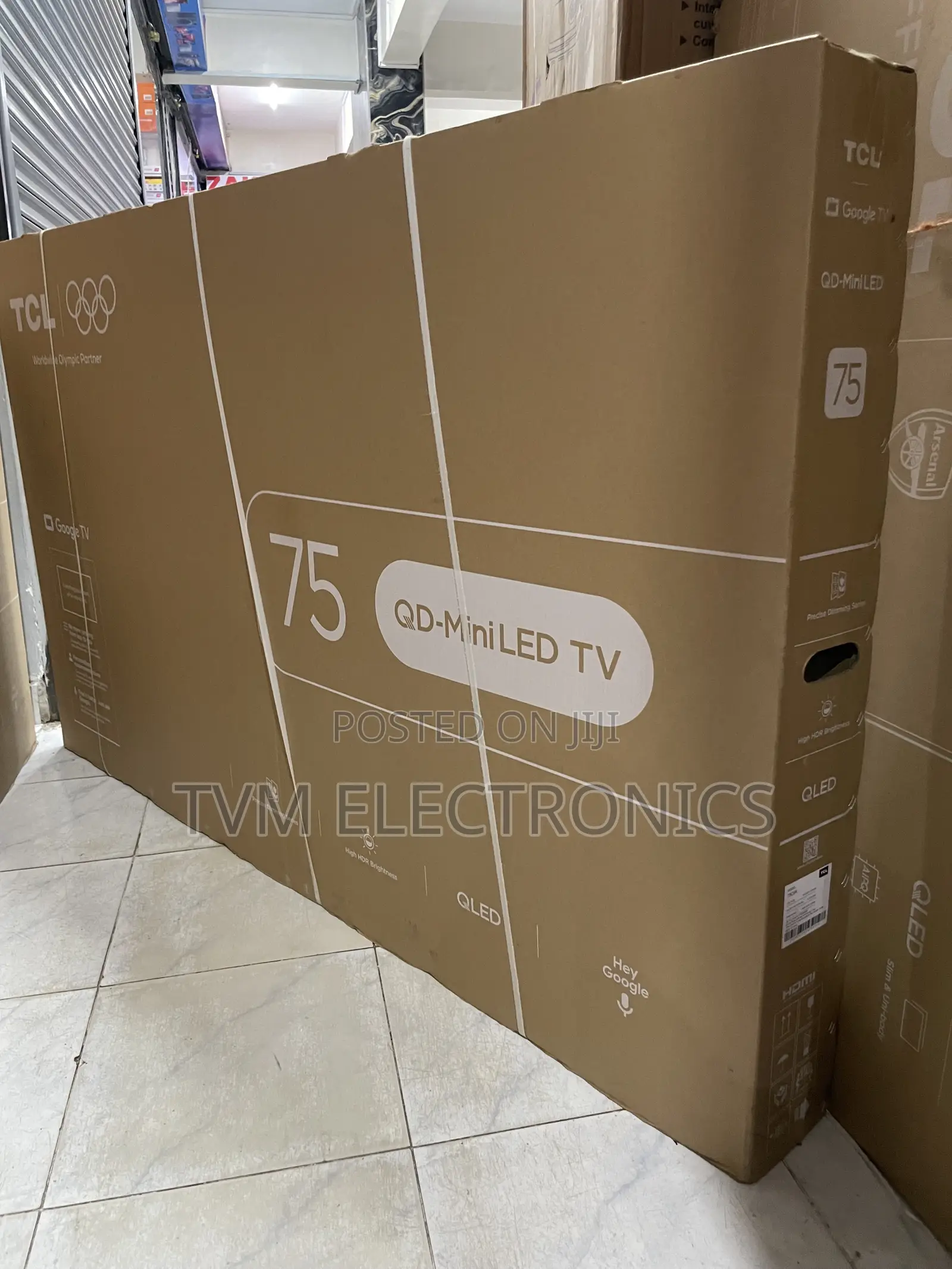 TCL 75c6k Premium Qd-Miniled Google TV