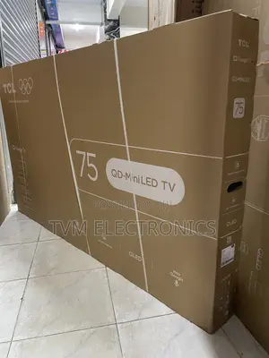 TCL 75c6k Premium Qd-Miniled Google TV