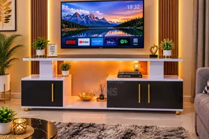 Modern TV Stand With Led Lights