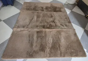 5 by 8 Fluffy Carpet - Extra Executive Soft Rabbit Fur Carpet