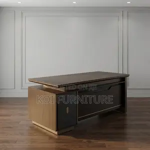 Office Desk; 180CM Executive L Extended Modern Executive Desk
