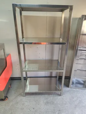 3ft Four-Tier Stainless Steel Commercial Kitchen Rack