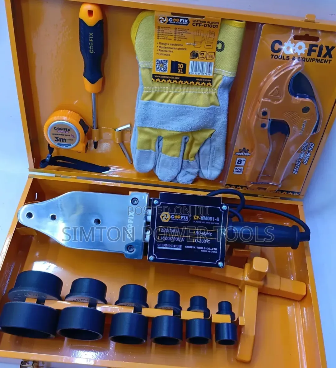 Coofix CF-HM001-S Plastic Pipe Welding Machine Kit