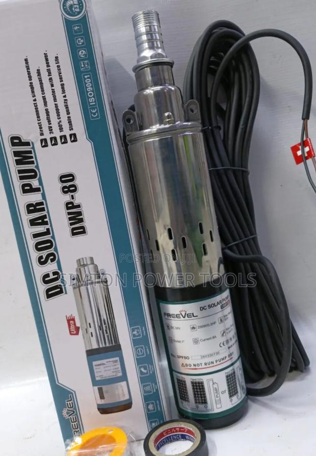 Freevel DWP-80 Submersible DC Solar Pump. - main view