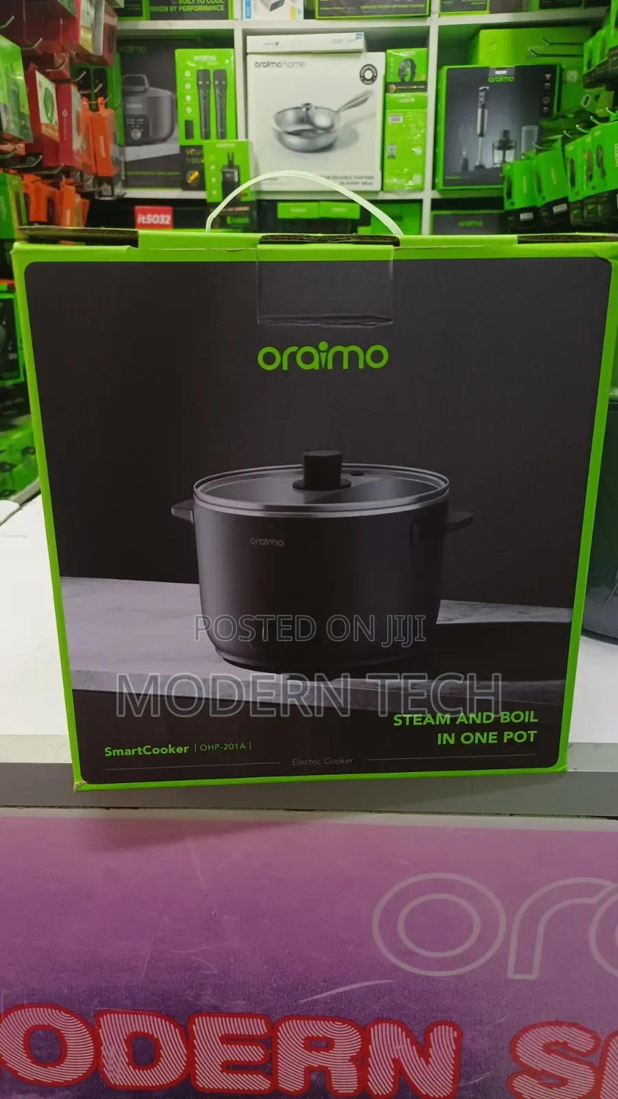 Oraimo 3L Electric Cooking Pot – 1000W
