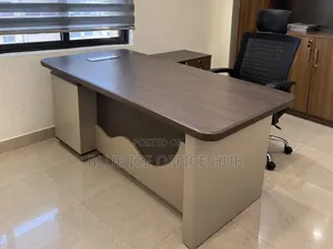 Executive Office Desk – Modern Wooden Office Table in Kenya.