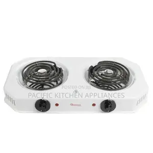 Ramtons RM/253 - Double Spiral Plate Cooker - White