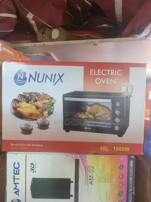 Nunix 4 Knob Settings 40L Electric Rotisserie Oven