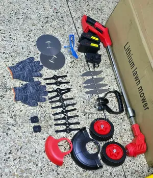48v Cordless Brushcutter With Trolly Legs 2batteries