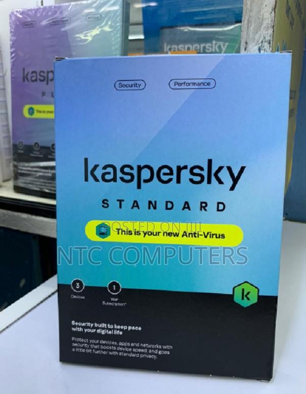Kaspersky Standard 3 User Antivirus - main view