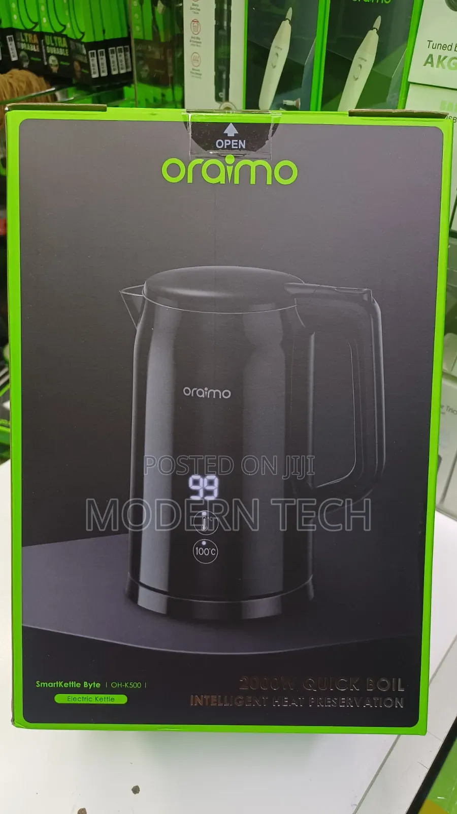 Oraimo SmartKettle Byte Fast Boiling Electric Kettle