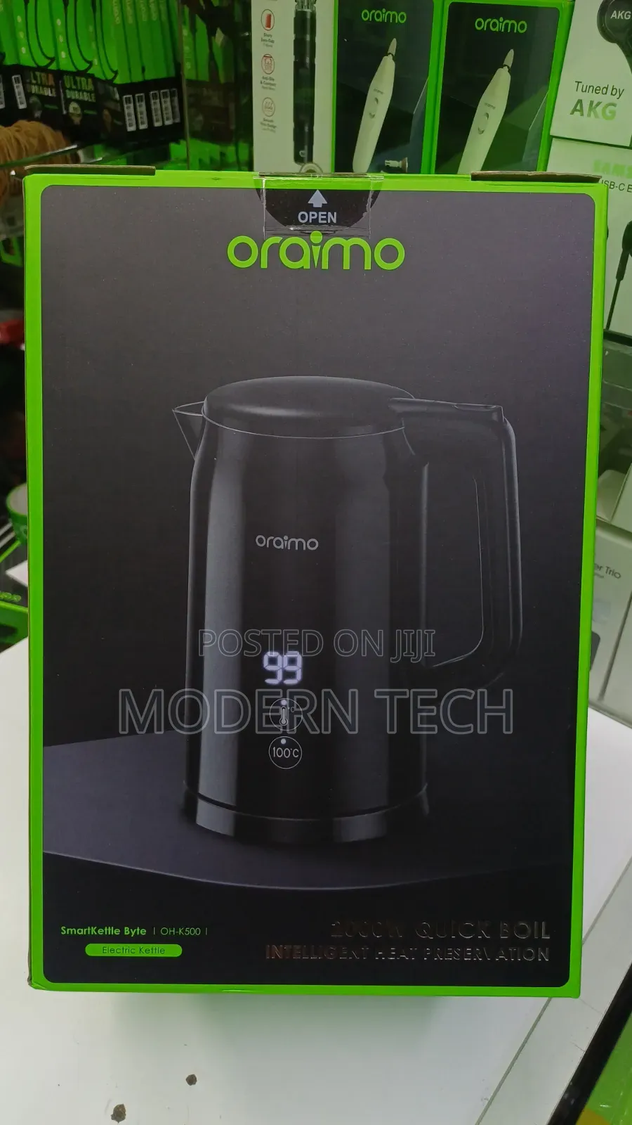 Oraimo SmartKettle Byte Fast Boiling Electric Kettle