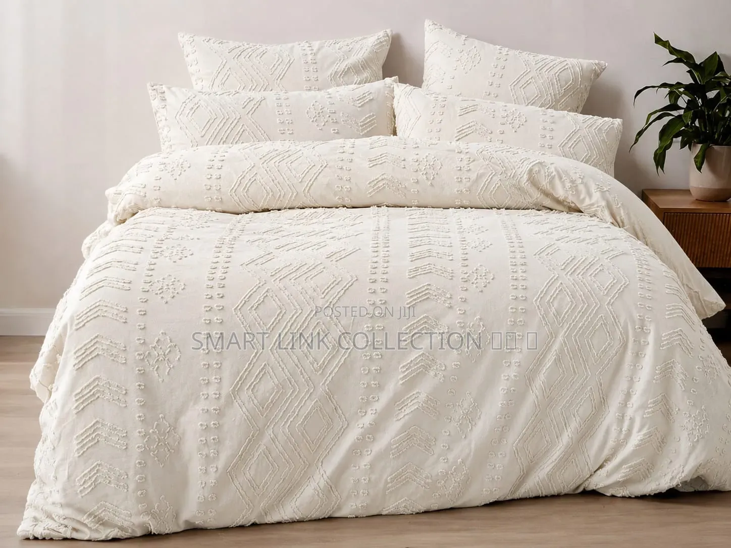Tufted Duvet Cover Set