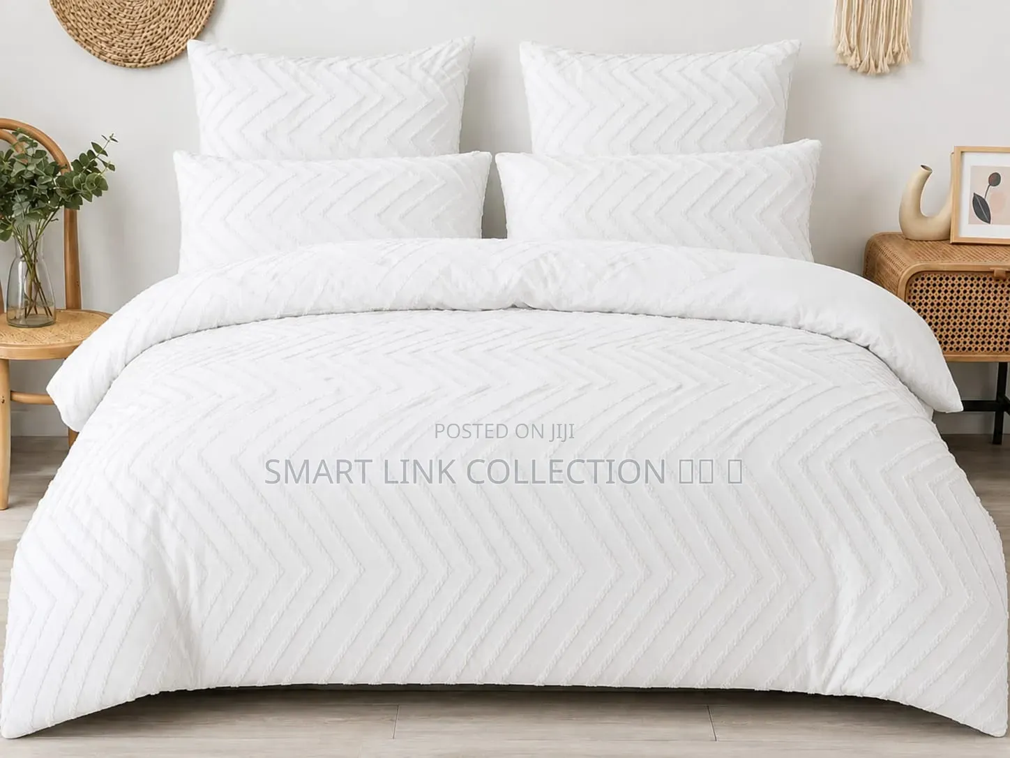 Tufted Duvet Cover Set