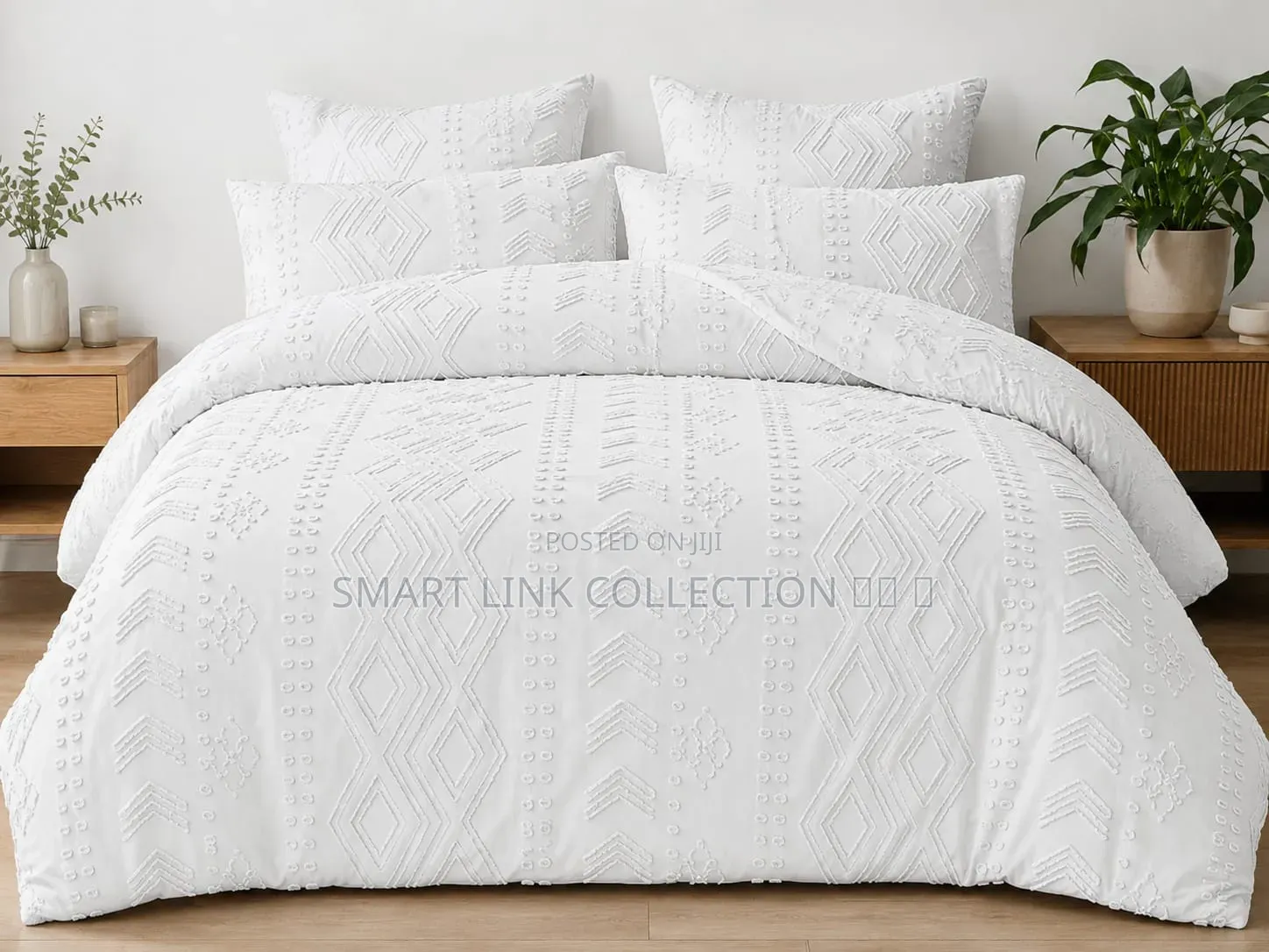 Tufted Duvet Cover Set