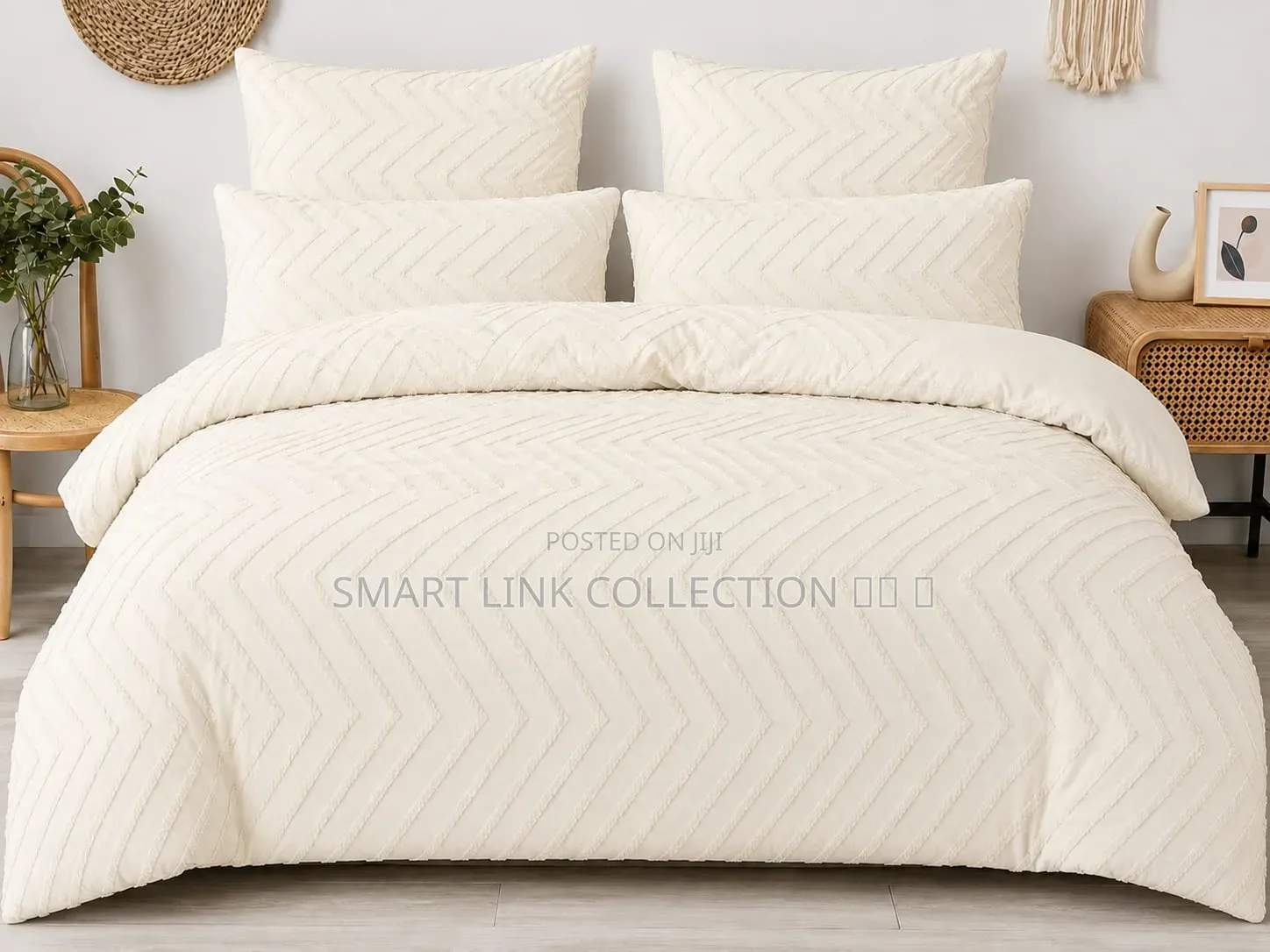 Tufted Duvet Cover Set