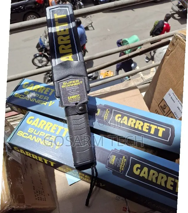 Garrett Super Scanner Metal Detector – Handheld Security Scanner